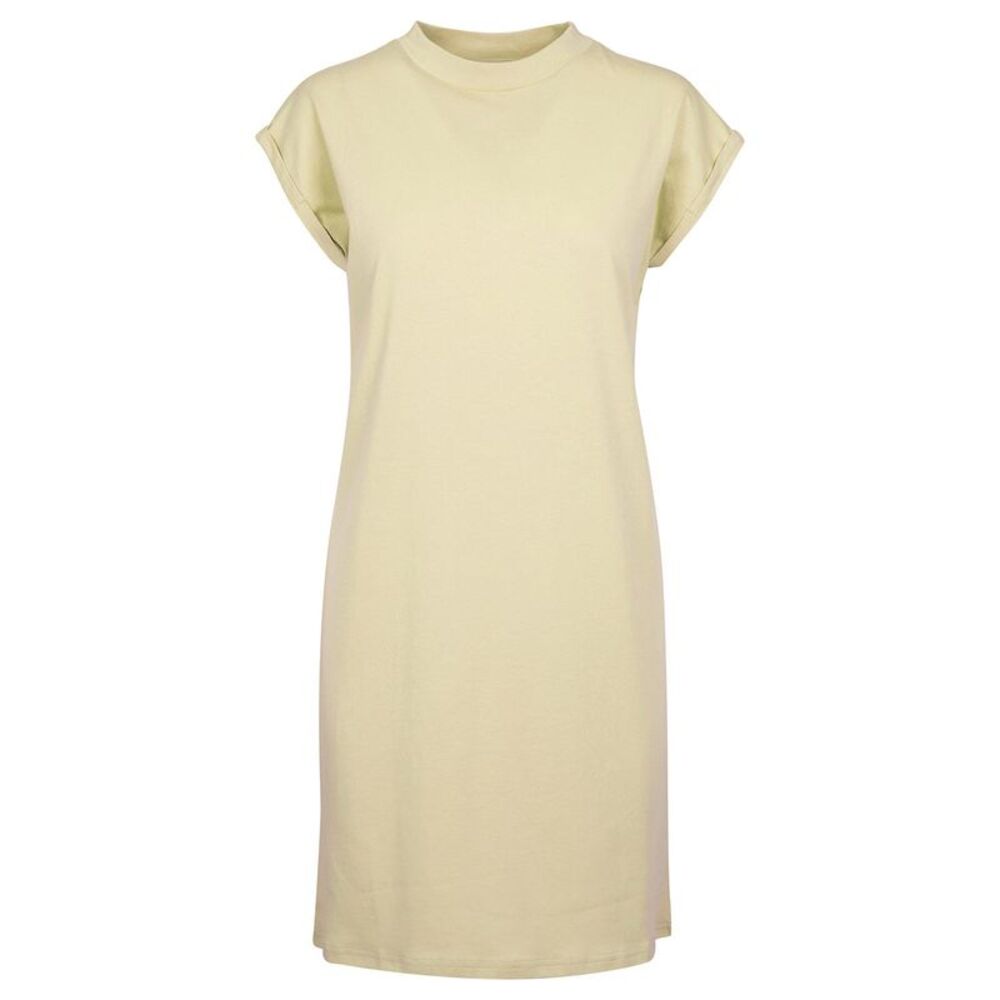 Build Your Brand Womens/Ladies Casual Dress / Soft Yellow